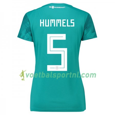 Duitsland Hummels 5 Dames Uit Shirt WK voetbal 2018